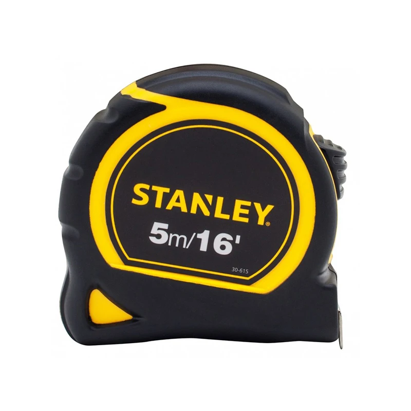 Stanley 30-615-23 GlobalPlus Metric and Inch Measuring Tape, High-Precision 5-Meter Carpentry Measuring Tape.