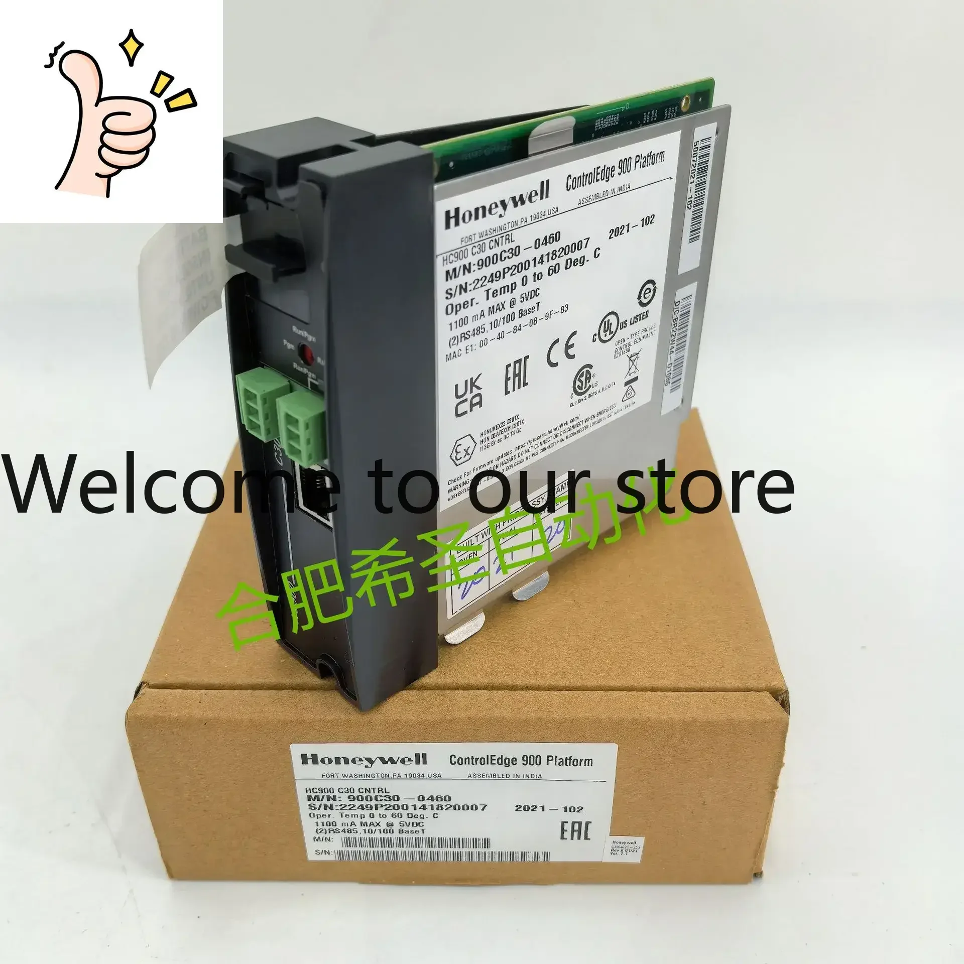 

Модуль ЦПУ Honeywell HC900 900C30-0460-00: Специальное предложение