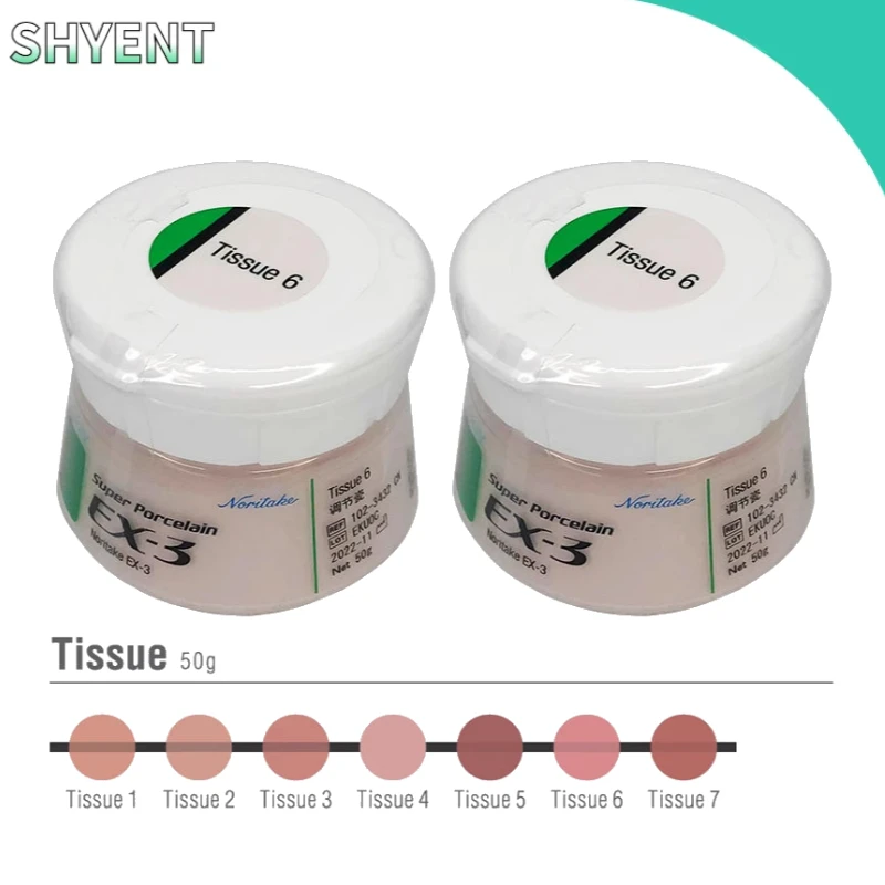 

1PCS Kuraray Noritake Super Porcelain Ex 3 Ceramic Powder Luster 50g Noritake EX-1/EX-2/EX-3 Porcelain Powder Metal Porcelain