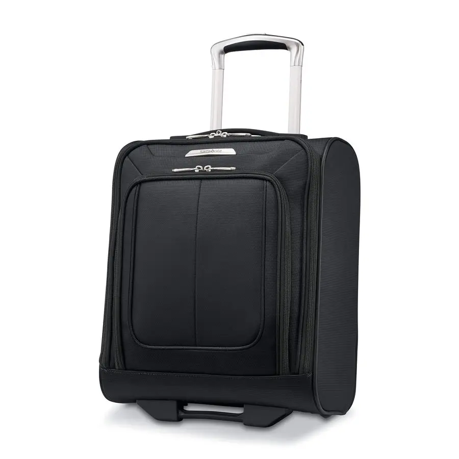 

DLX Softside Luggage, Midnight Black, Underseater