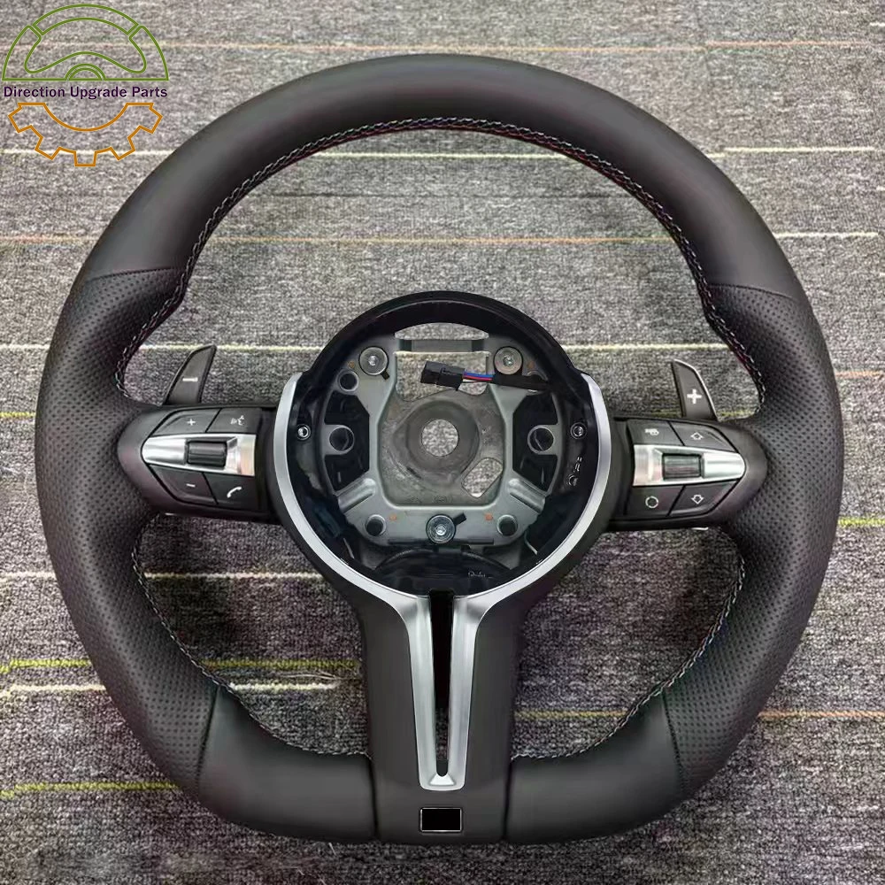 

Custom Leather Steering Wheel for Bmw F10 F20 F22 F30 F32 M3 M5 E87 E83 E90 E91 E92 E84 E70 E71Performance Steering Wheel