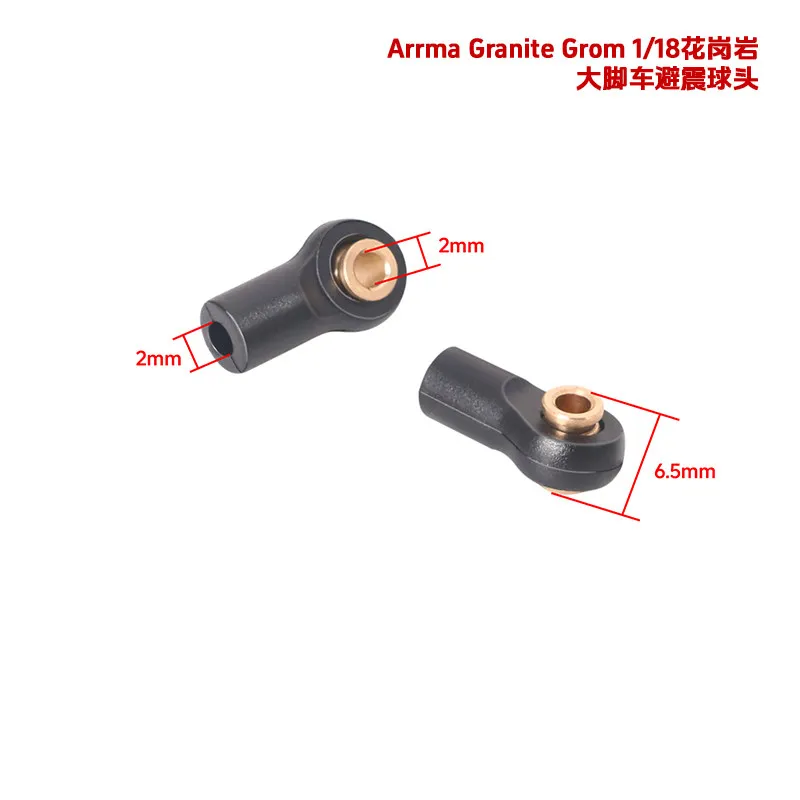 

KYX RC simulation model car LOSI 1/18 large foot car suspension ball head TRX-4M hydraulic wave foot