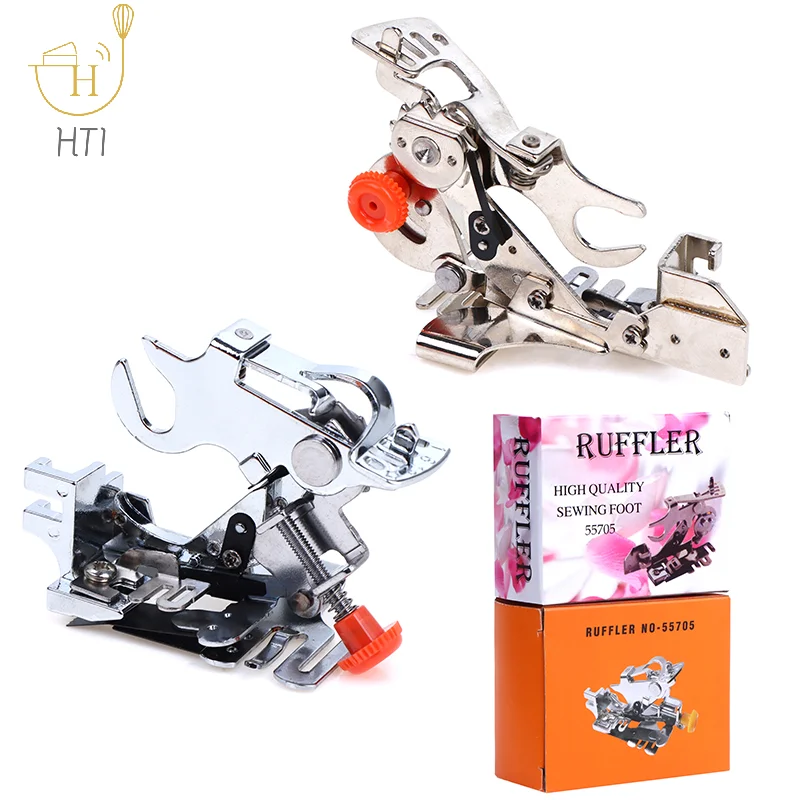 Ruffler Sewing Machine Parts Presser Foot Press Feet Sewing Accessories Low Shank Pleating Presser Foot