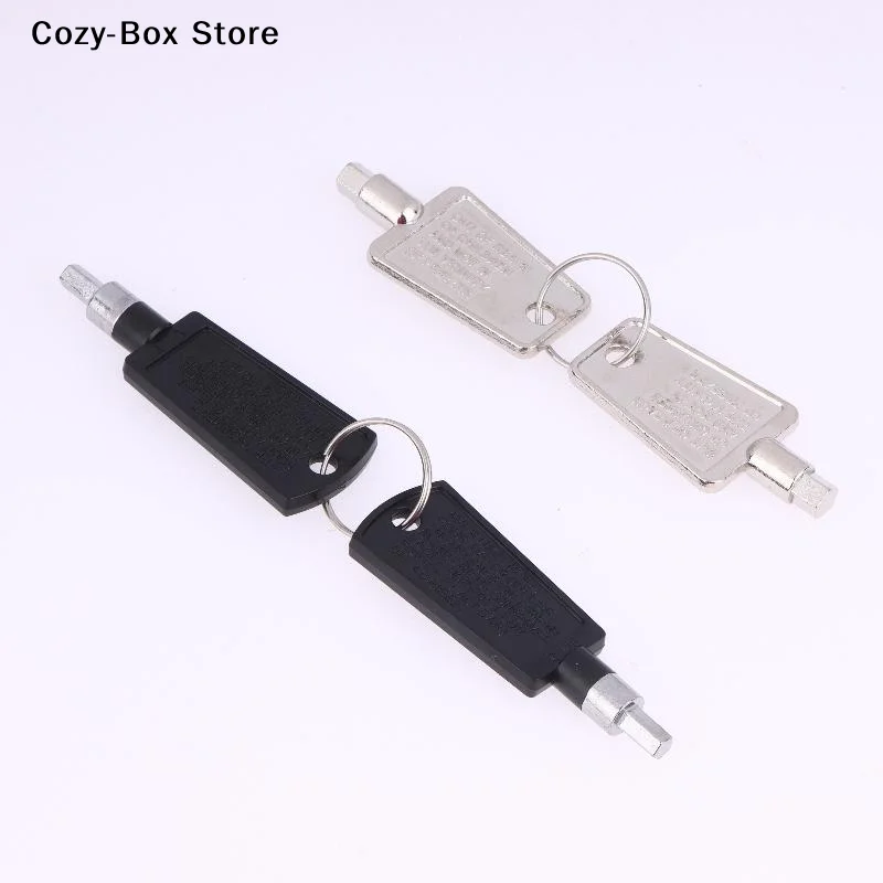 [ZY]2Pcs Random Freezer Refrigerator Door Key Lock Pentagon Keys Part Accessories[ZY]