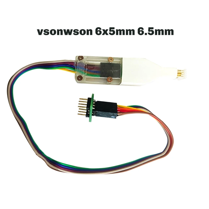 1 szt. Chip Download Burn Write Probe Spring Needle Flash Eeprom Chip Burner Cable