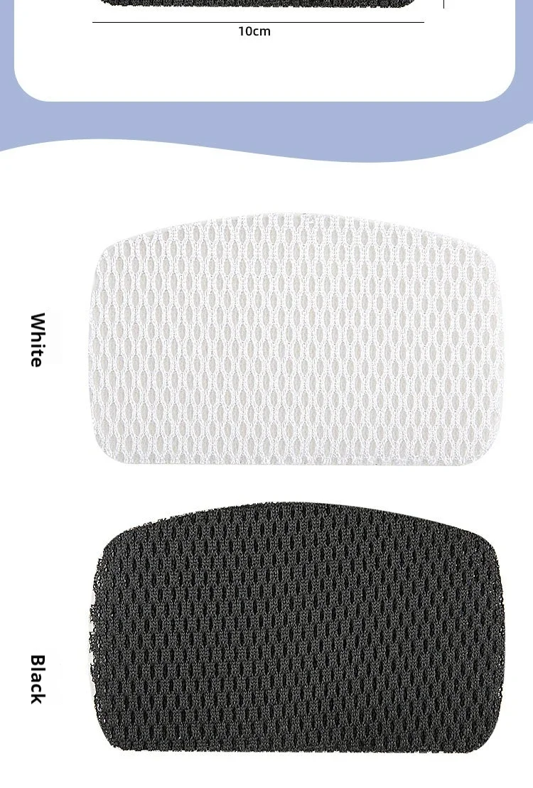 2 Stück/6 Stück Mesh-Sneaker-Patches Selbstklebende Anti-Abrieb-Fersensticker Sneaker-Fersenprotektoren Fersenreparatur Fußpflegeprodukte – Detail 3