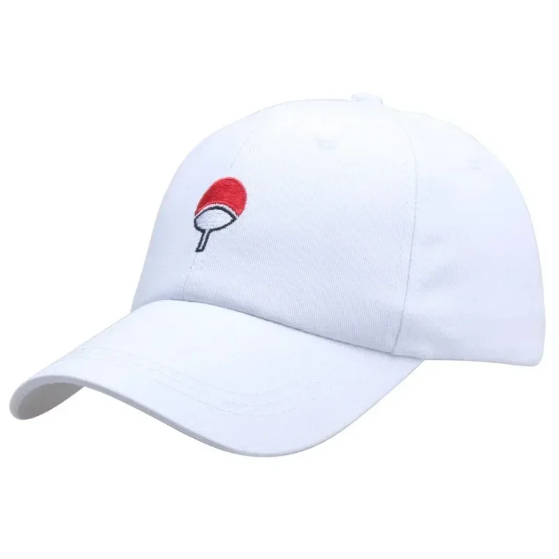 Anime Naruto Figure Cosplay Prop Baseball Cap Cartoon Red Cloud Embroidered Snapback Cap Outdoor Sports Hip Hop Unisex Hat Hot