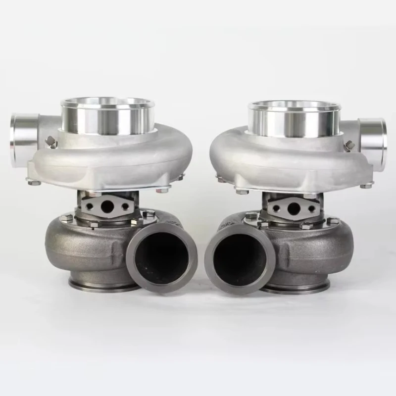 

GEN2 GTX3584RS Twin Turbo Kit 1.01 A/R V-Band - DBB Ball Bearing Turbocharger Milled Wheel 1800HP for High Performance Builds