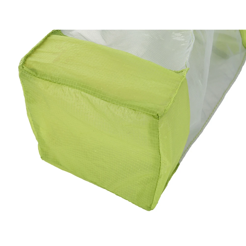 

2pcs Storage Premium Nylon Mesh Drawstring Drawstring Mesh Bag Outdoor Travel Laundry Cloth Pouch For Hiking Camping Gifts