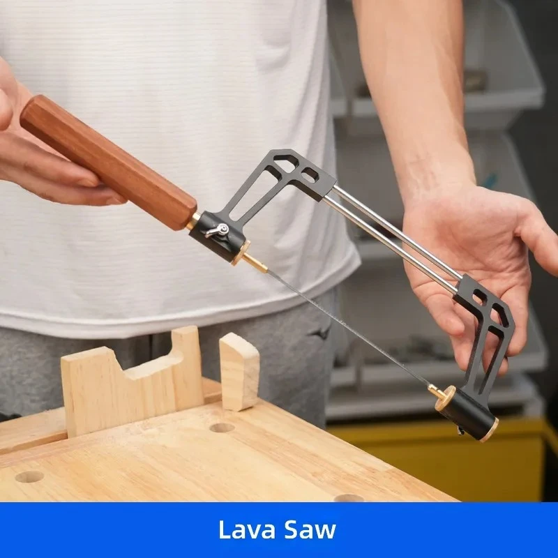 Multifunctional Woodworking Curve Saw Handmade DIY Wire Saw Hollow Carving Modeling Tool for Furniture Latte Cutting
