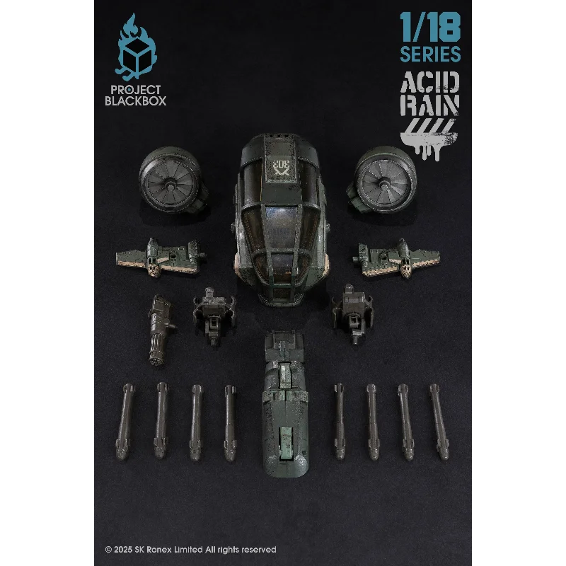 In stock Acid Rain War Unit 303 1/18 PBB-AR002 Sea and Land Wing Flow 003 Amphibious Landing Craft Vehicle Movable Collection