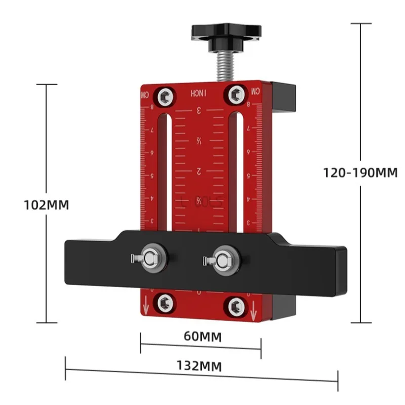 Woodworking Cabinets Frame Mounting Jig Wall Cupboard Install Support Arm Cabinet Door Installation Locator Aluminum Alloy Clamp