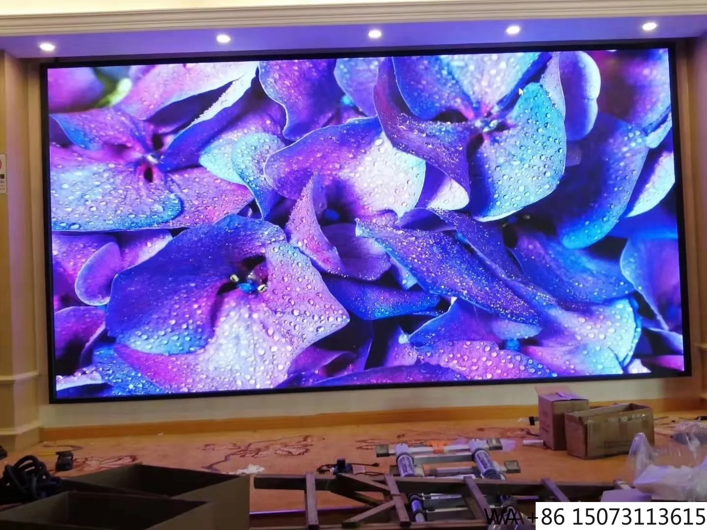 شاشة خلفية لمرحلة LED داخلية - جدار فيديو الكنيسة P2.5 #3