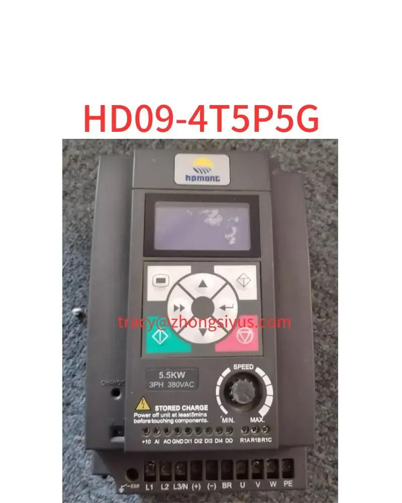 Used special frequency converter 5.5 kw 380V HD09-4T5P5G, function package