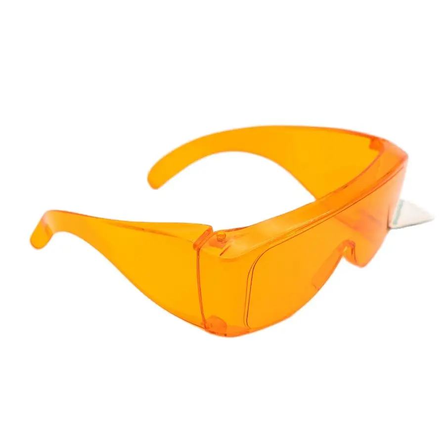 Laser Safety Goggles for Argon Laser, UV Laser, He-Ce Laser and Nd:YAG 532nm Lasers O.D 4~7 CE Wide Frame