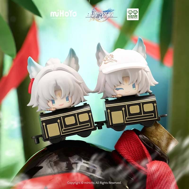 

New Genuine MIHOYO V3 V2 V1 Honkai Star Rail Stackable Figure Trendy Blind Box Toy Ornaments Decoration Children'S Birthday Gift