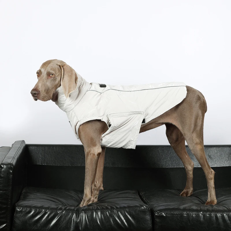 Fashion Large Dog Clothes Winter Waterproof Dog Vest Warm Pet Clothing Big Dog Jacket Labrador Golden Retriever Costume