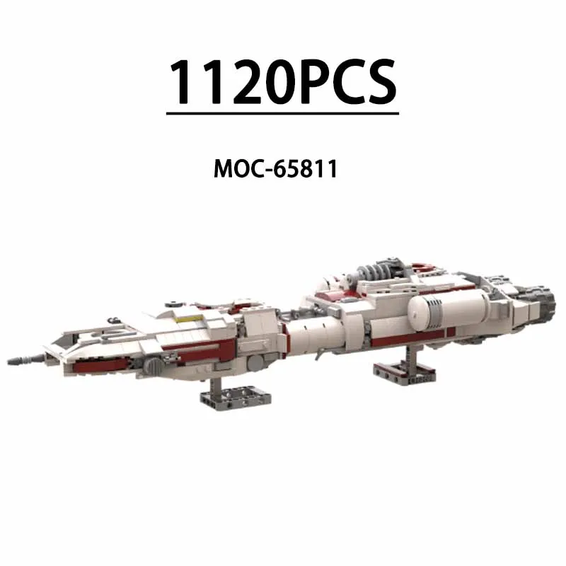 

Building Blocks MOC-65811 Ghost Ship Airplane Model Cruiser Medium 1120PCS DIY Birthday Gift Kids Christmas Toy