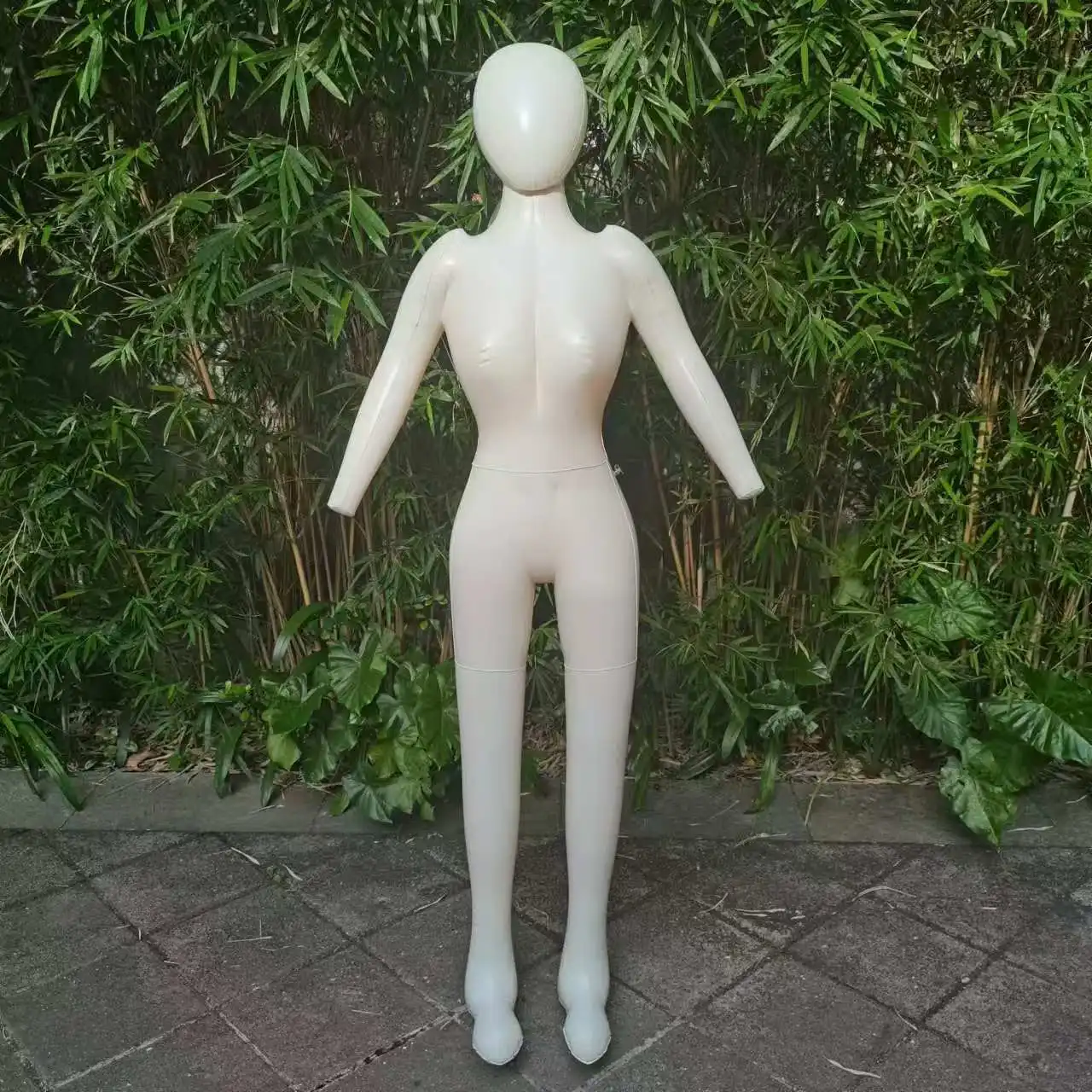 Inflatable Mannequin Women Female Girls Whole Body Full Body with Arms Head Torso Model