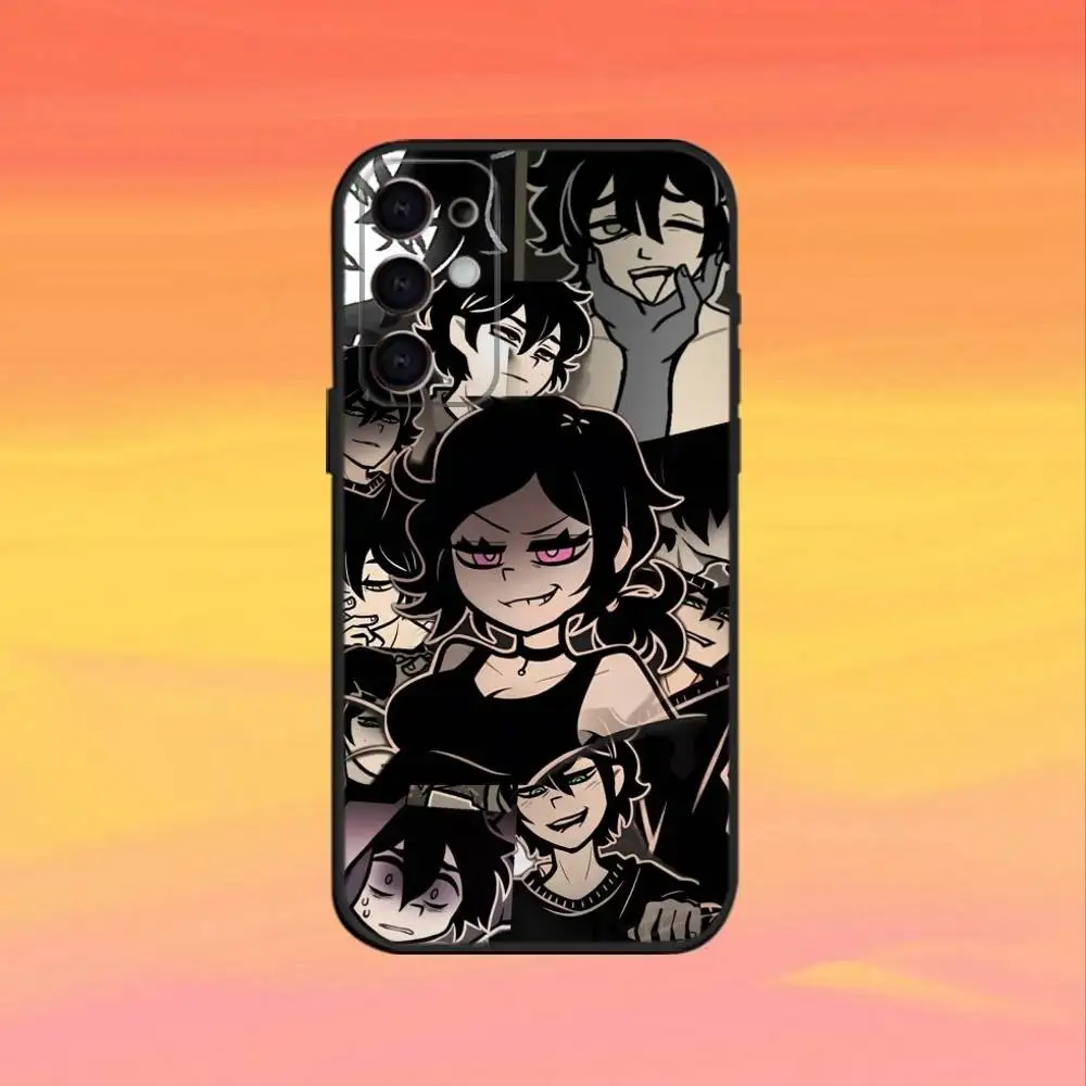 حافظة هاتف The Coffin of A-Andy وL-Leyley لهاتف Samsung S25، S24، S23، S22، S21، S20، Ultra، Plus، FE غطاء ناعم أسود #5