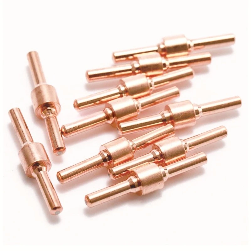 

24 шт. Комплектующие для плазменной резки: электроды, сопла, защитные колпачки, разветвители LG40/PT31/Wenzhou 40A, производство Вэньчжоу