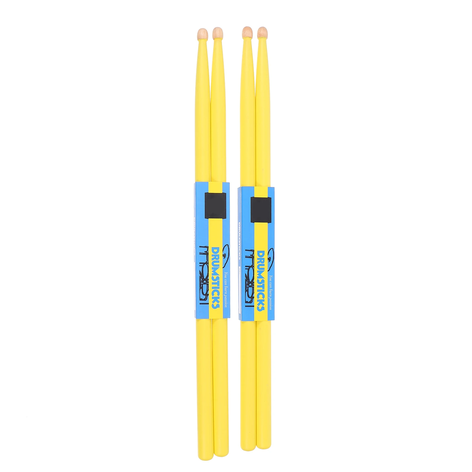 

2Pairs Maple Drum Sticks Delicate Texture Durable Lightweight Great for Various Musical Styles and Instruments