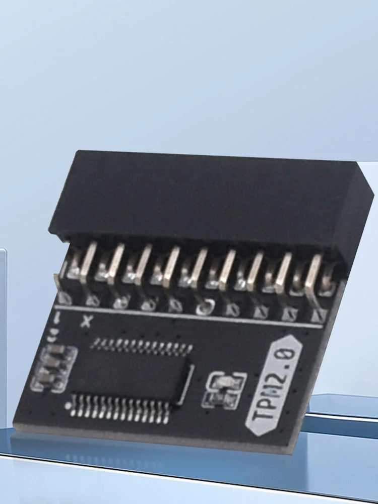 لوحة وحدة أمان مشفرة TPM 2.0 LPC 20 Pin بطاقة اللوحة الرئيسية وحدة TPM2.0 للوحة الأم ASUS Gigabyte لنظام التشغيل Windows 11 #5
