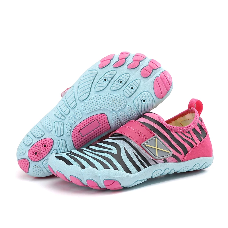 Outdoor beach swimming shoes 28-36 size children's wading shoes boys and girls non-slip water sports shoes