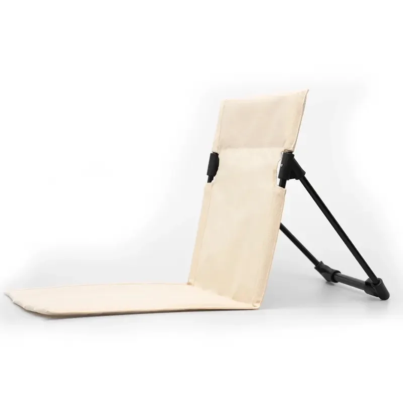 Outdoor Camping Lightweight Comfortable Folding Chair Park Leisure Beach Chair Portable Single Lazy Chair Back Chair image 3