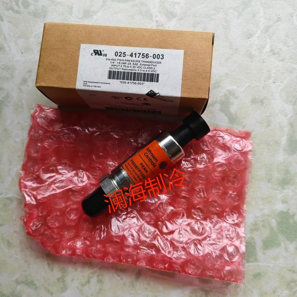 

New Central Air Conditioning Pressure Sensor 025-41756-002 025-41756-003 P499RFPT504 Chiller Spare Parts
