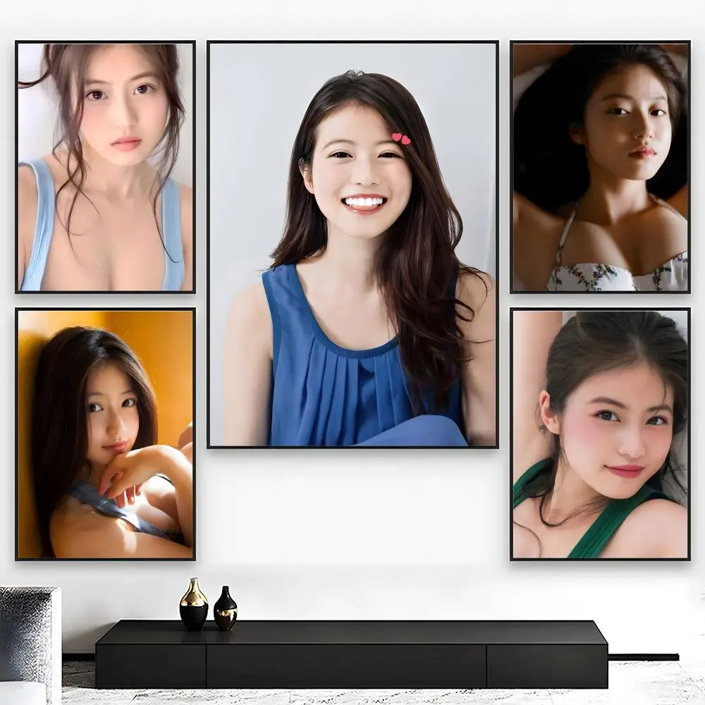 Actor Vibrant M-Mio I-Imada Poster High-Grade Poster For Home Room Bar Cafe Decoration Art & Present