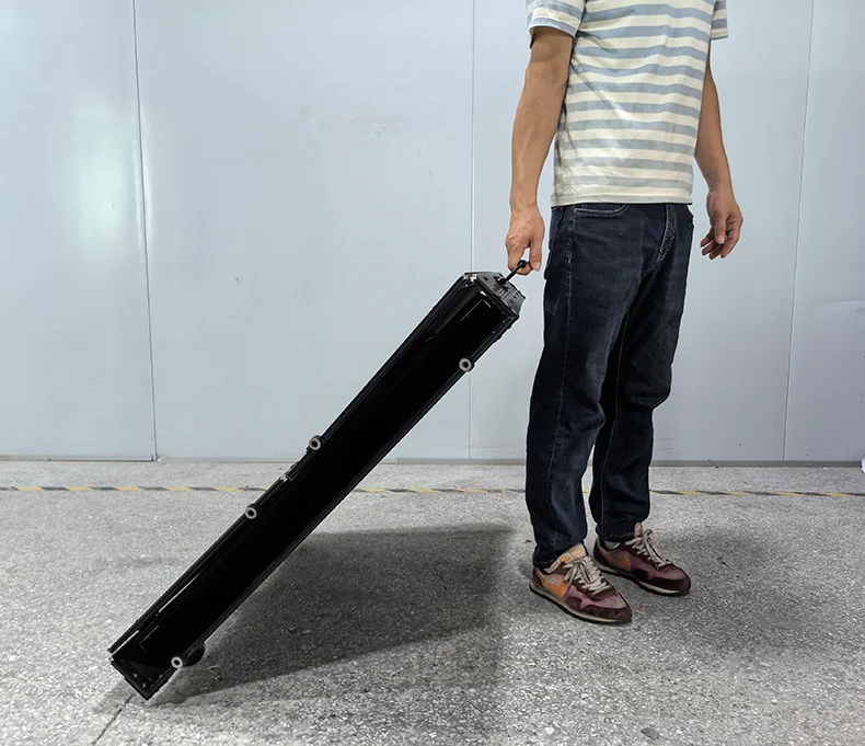 Portable Folding DJ Table, Flight Case Packaging, Bar Nightclub Mixing Console