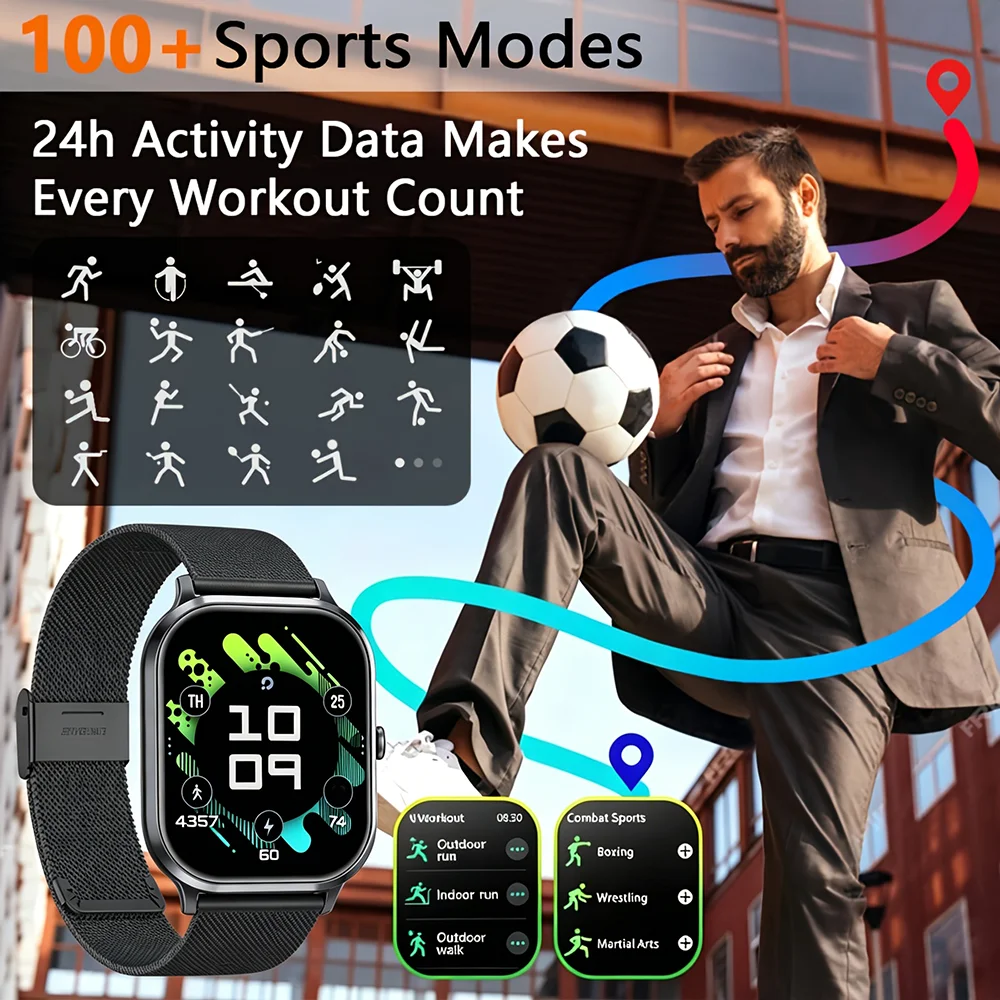 Умные часы DAORKOW 2026 для же – обзор и цена Smartwatch Watches Gift For Women