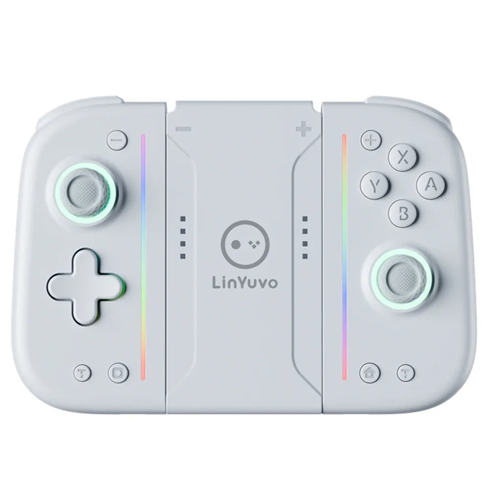 LinYuvo Wireless Switch Controller KS52 for Nintendo NS/OLED,Wireless Joypad Controller with Adjustable Vibration&Large Battery