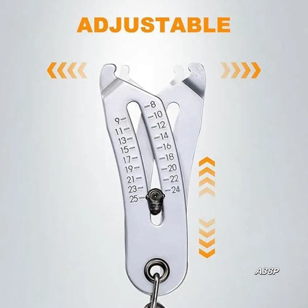 

Portable Precise Thread Size Checker Keychain