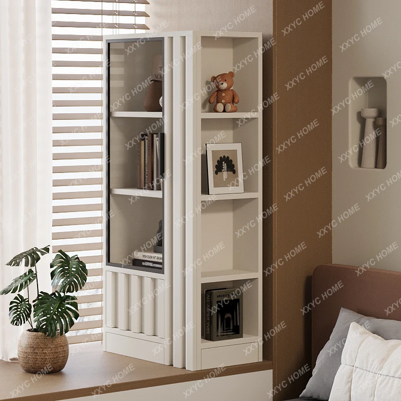 

MM Solid wood bay window cabinet balcony locker custom window sill rack