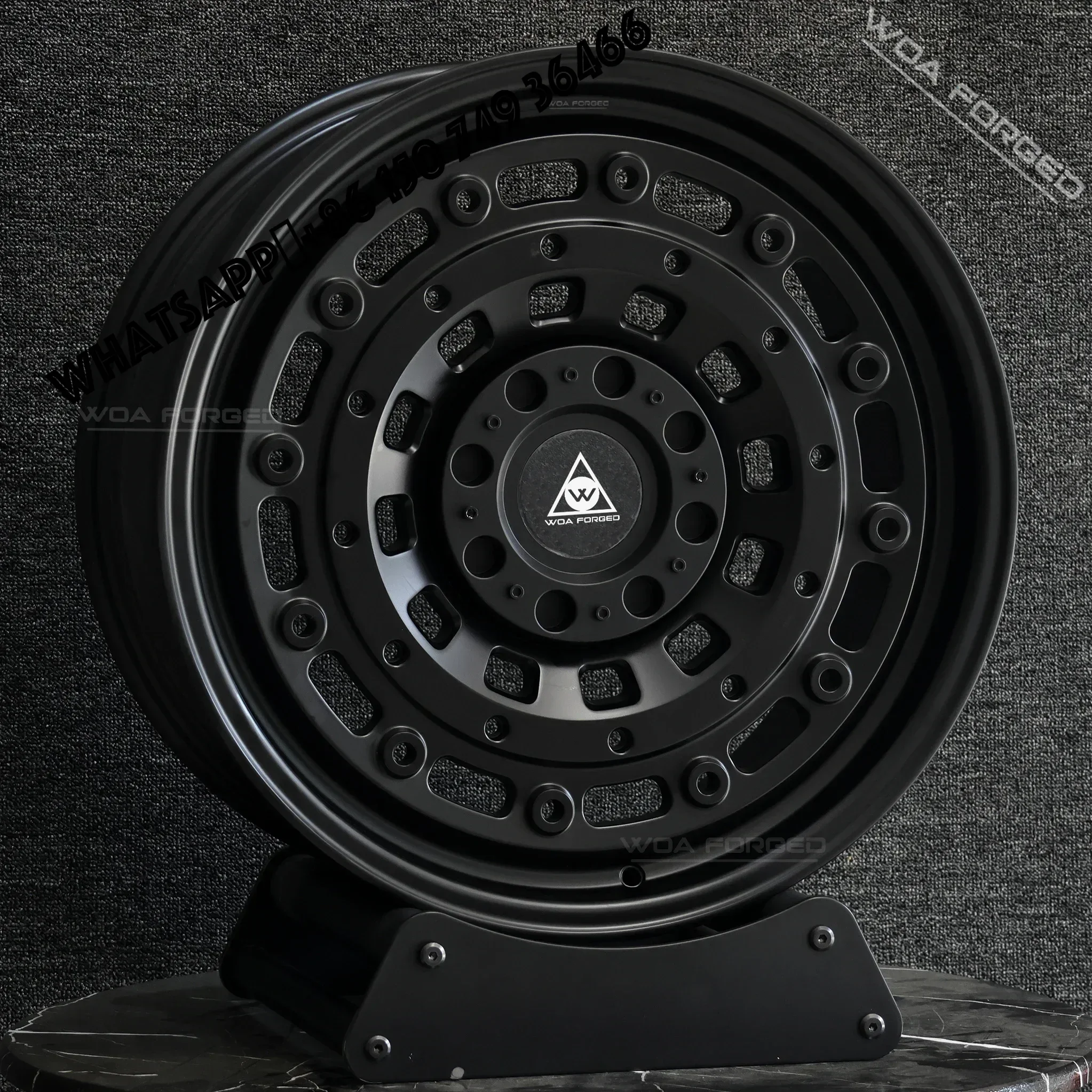 6061-T6 Black  17 18inch Customizable Forged Offroad Alloy Wheel Lip Rims 4X4 Aluminum Alloy Hub 6X139.7 PCD New Conditi
