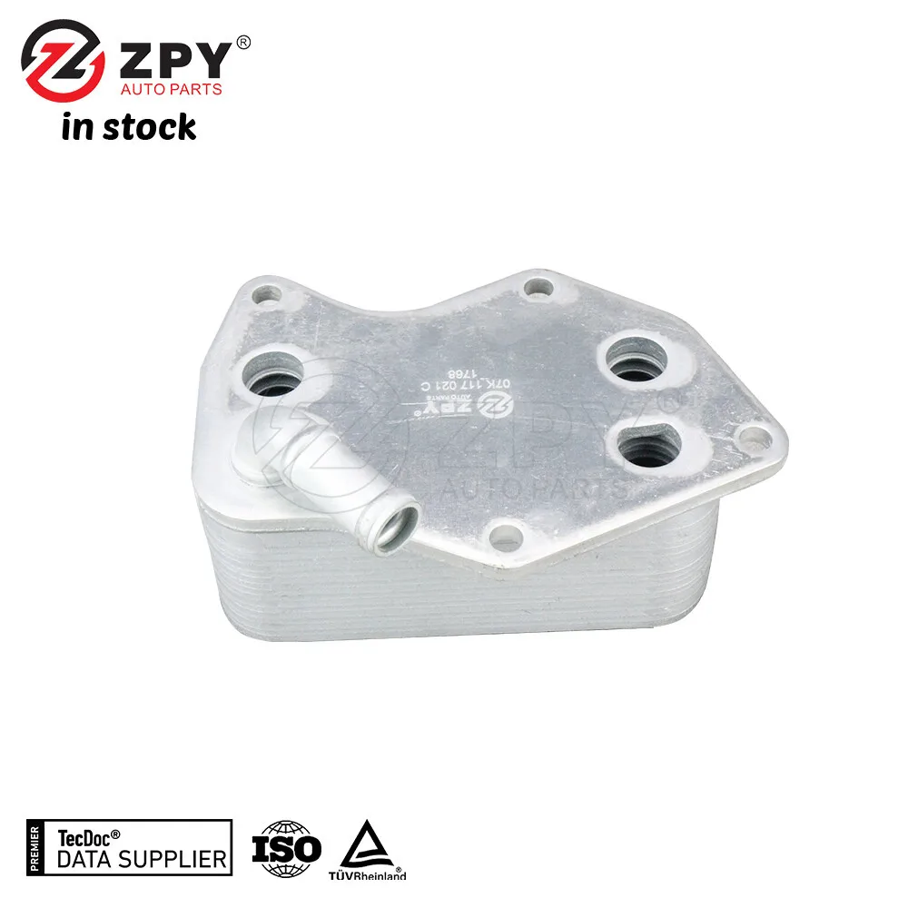 

ZPY New Engine Motor Oil Cooler For 2011-2015 Volkswagen Passat 07K 117 021C