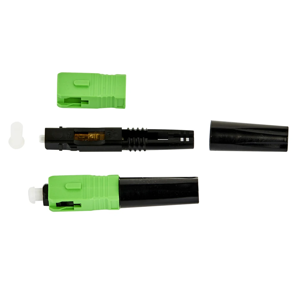 Factory Price Wholesale Good Quality SC APC  FTTH  Fiber Optic Fast Connector