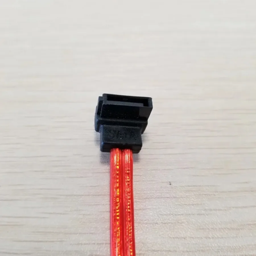 Cabo Adaptador SATA, Ultra Macio, Vermelho, Personalizado, Dados, 10cm