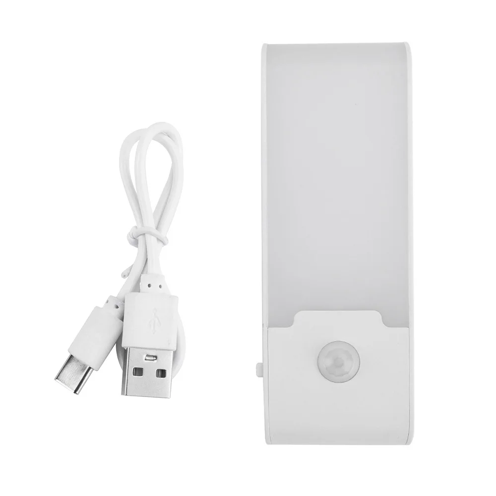 Motion Sensor Rechargeable Powered LED Closet Lights Wireless Magnetic Cabinet Lamp for Indoor Bedroom Kitchen Stair