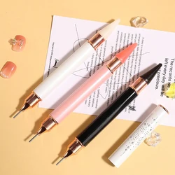 Nail Rhinestone Picker Dotting Pen, Wax Pencil For Rhinestones, Dual-ended Rhinestone Gems Crystals Studs Picker Wax Pen