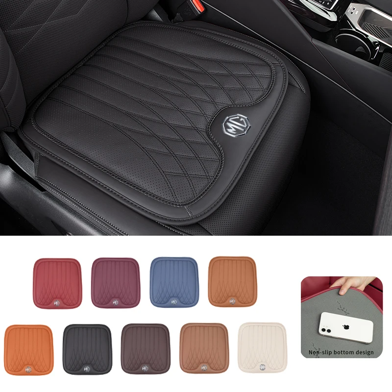 Car Interior Seat Cushion Booster Mat Non-Slip Seat Cover For Morris Garages MG 6 3 5 7 TF ZR ZS HS GS GT Hector RX5 RX8 350 view 2