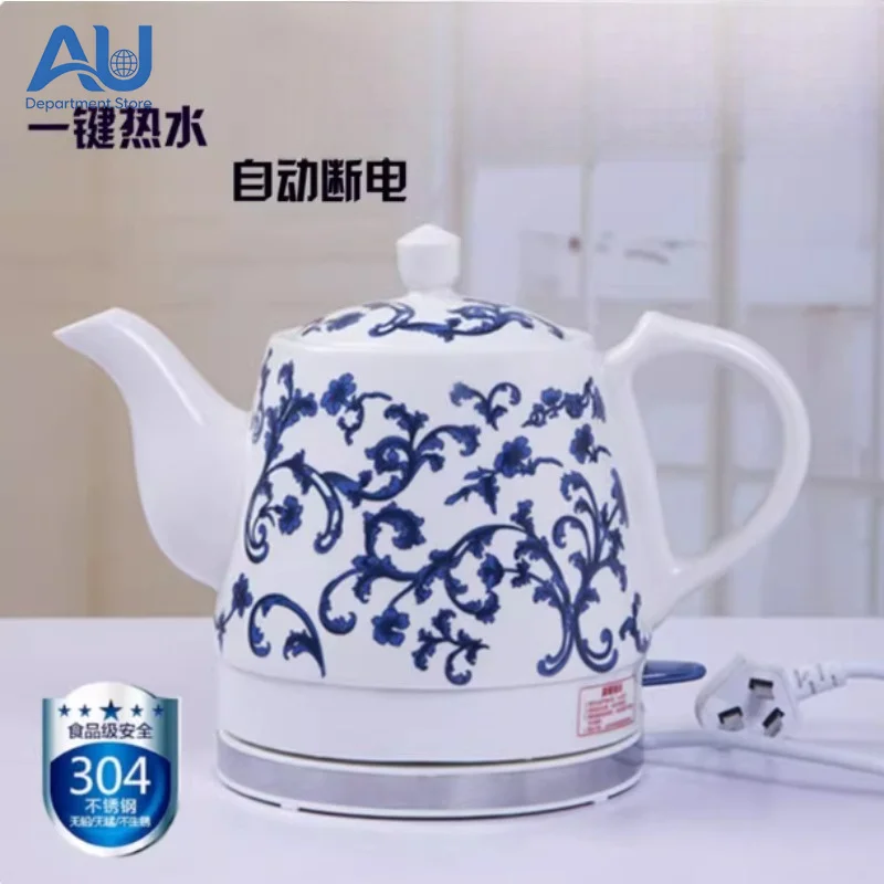 1.2L 1.5L Ceramic Electric Kettle Teapot 220V Anti-dry Burning Auto Power Off