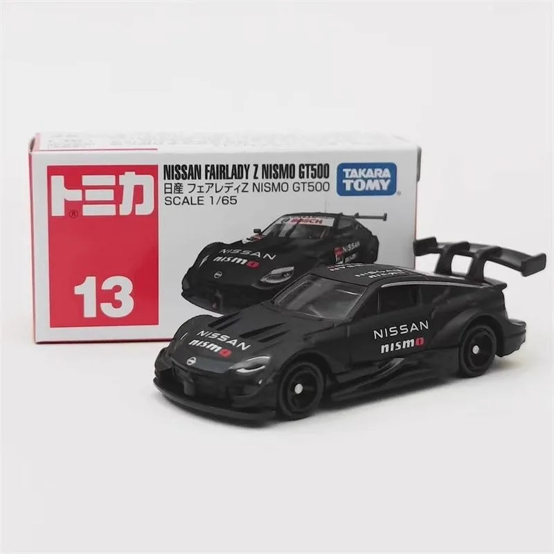 

TAKARA TOMY Tomica Red White Box Series No 13 GT500 Alloy Sports Car Model Toy for Boys Collection Display