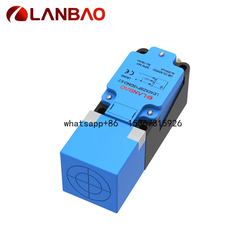 LANBAO Standard function series Square Sensing distance 25mm inductive proximity sensor  switch