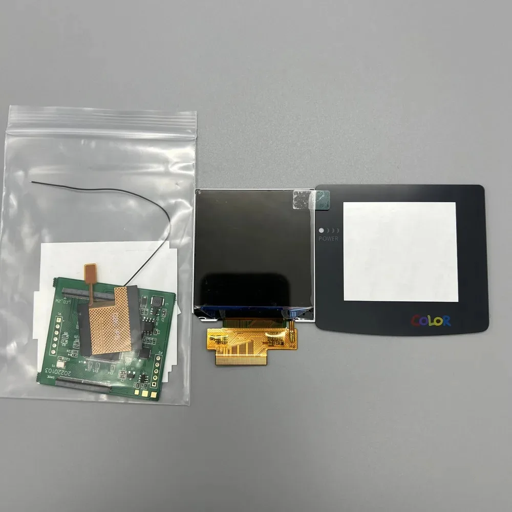 Original Size New 2.45 GBC IPS high Brightness LCD Screen for Nintendo Gameboy Color GBC LCD.No Need To Cut The Shell view 5