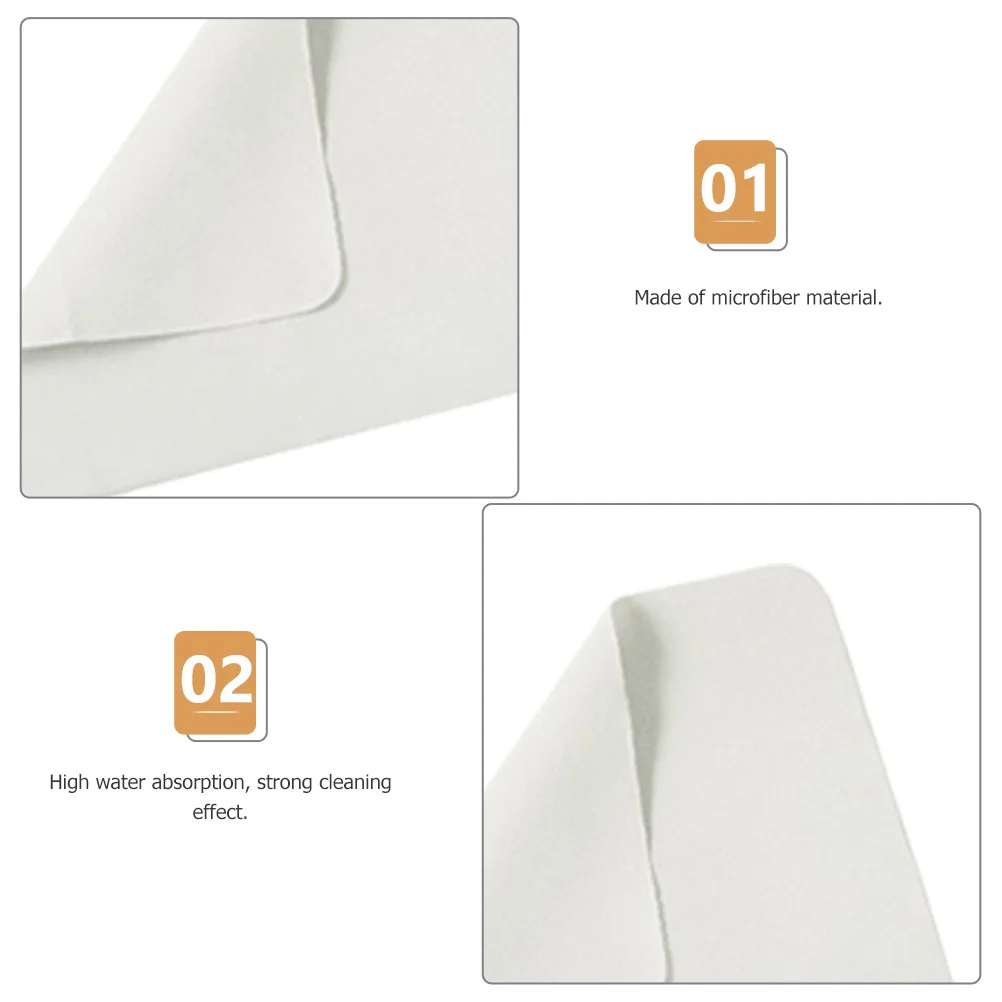 10 Stuks Microfiber Brilpoetsdoekje Hoogwaardige Fijne Vezel Ruitenwissers Multifunctionele Doekjes Voor Brillen Glas Camera Lens cel
