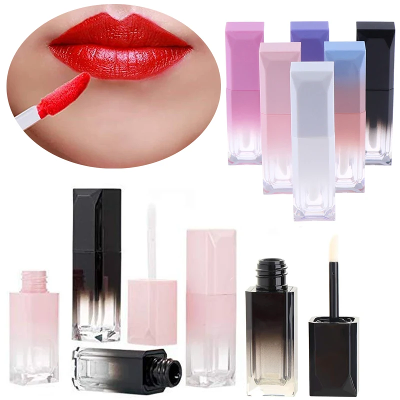 

30pcs Empty 5g Gradient Lip Gloss Tubes DIY Refillable Lip Balm Containers for Liquid Cosmetics Portable Lipstick Travel Bottles