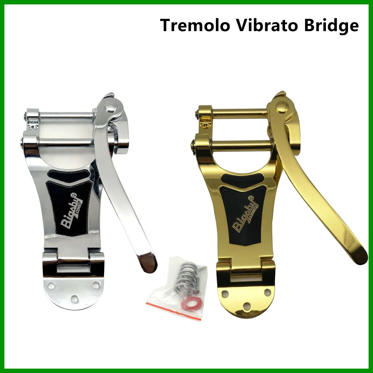 Electric Guitar Big B700 Tremolo Vibrato Bridge Tailpiece Guitar Parts Chrome/Gold Made in Korea Guitar Accessories